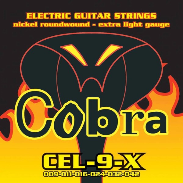 Струни для електрогітари Cobra CEL-9-X