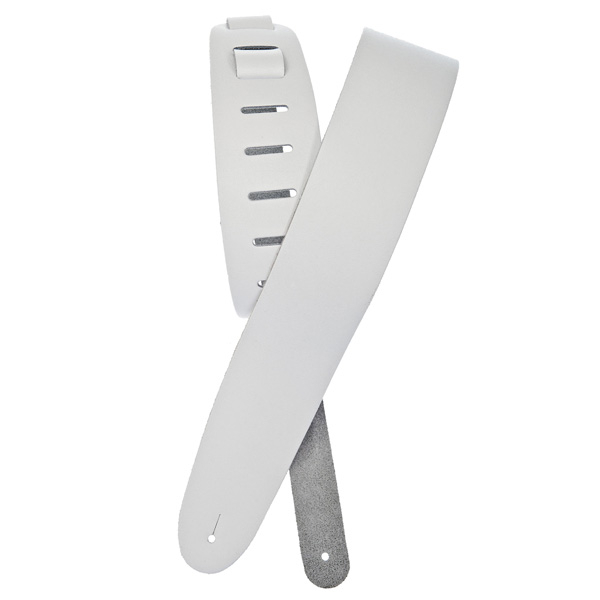 Ремінь для гітари PLANET WAVES PW25BL02 Basic Classic Leather Guitar Strap, White