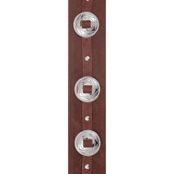Ремінь для гітари PLANET WAVES PW25SSC01 Conchos Guitar Strap, Brown