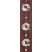 Ремінь для гітари PLANET WAVES PW25SSC01 Conchos Guitar Strap, Brown