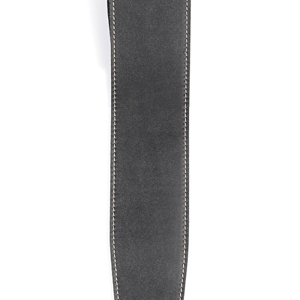 Ремінь для гітари PLANET WAVES PW25LS00DX Classic Leather Guitar Strap with Contrast Stitch, Black