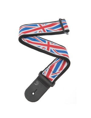 Ремінь для гітари PLANET WAVES PW50A11 Woven Guitar Strap, Union Jack