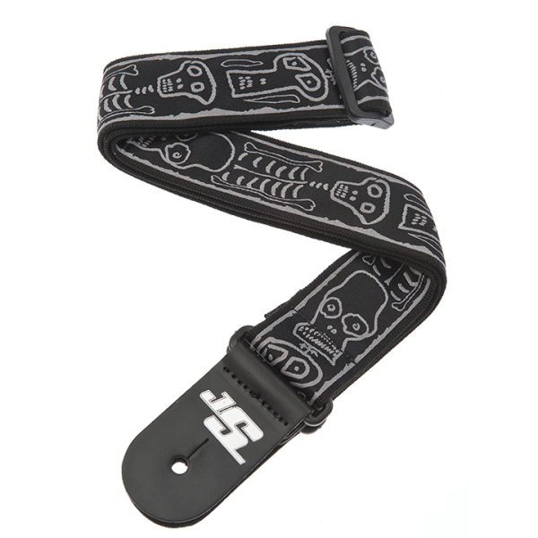 Ремінь для гітари PLANET WAVES PW50JS01 Joe Satriani Guitar Strap Skull n Bones