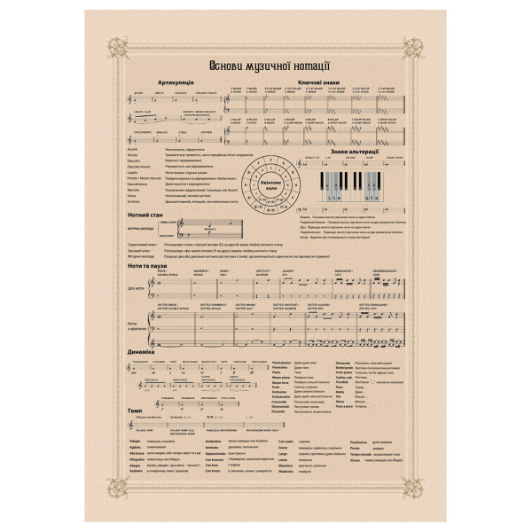 Нотний зошит FZONE MPB-12 (12 аркушів) Нотний зошит FZONE MPB-12 (12 аркушів)