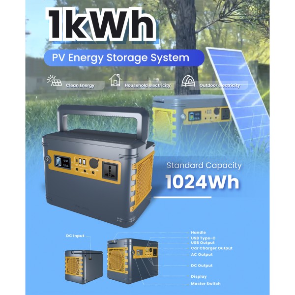 Портативна зарядна станція BIG PowerBox 1000W Портативна зарядна станція BIG PowerBox 1000W