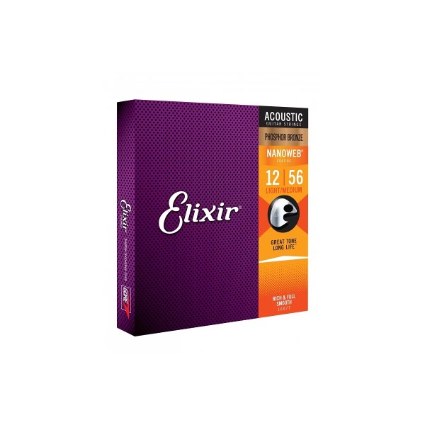 Струни для акустичної гітари Elixir PB NW LM