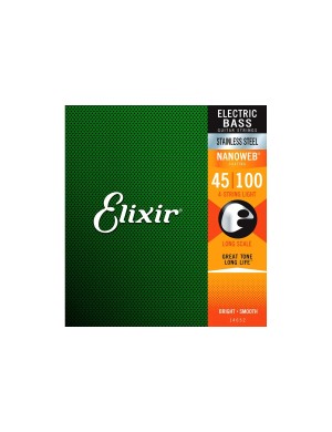 Струни для бас-гітари Elixir 14652 4S L SS