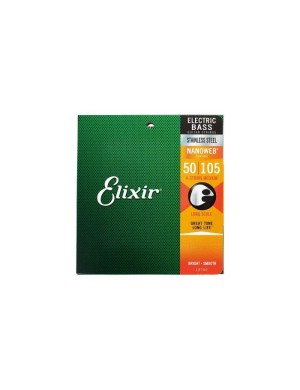 Струни для бас-гітари Elixir 14702 4S M SS