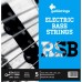Струни для бас-гітари Gallistrings RSB45125 (.045-.125), MEDIUM, Nickel