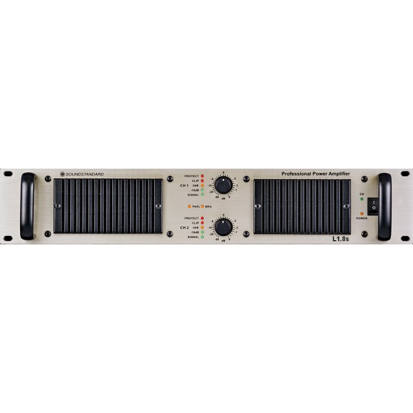 L1,8s Soundstandard Підсилювач потужності 2 * 750Вт на 4Ом L1,8s Soundstandard Підсилювач потужності 2 * 750Вт на 4Ом