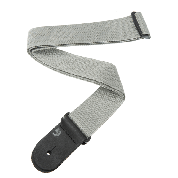 Ремінь для гітари PLANET WAVES PWS105 Polypropylene Guitar Strap, Silver