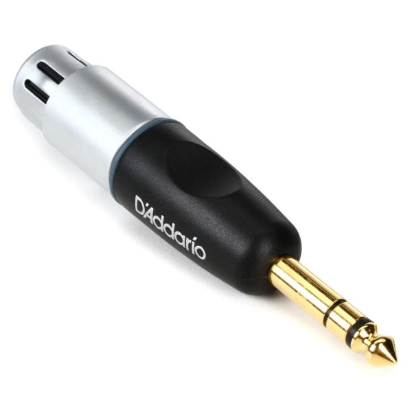 Перехідник 1/4 Jack TRS Male - XLR Female PLANET WAVES PW-P047AA Перехідник 1/4 Jack TRS Male - XLR Female PLANET WAVES PW-P047AA