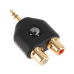 Перехідник 1/8 mini Jack TRS Male - 2 x RCA Female PLANET WAVES PW-P047C