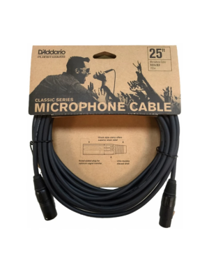 Микрофонный кабель D'ADDARIO PW-CMIC-25 Classic Series Microphone Cable (7.62m)