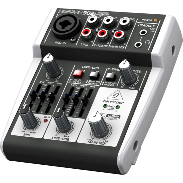 Мікшерний пульт Behringer XENYX302USB