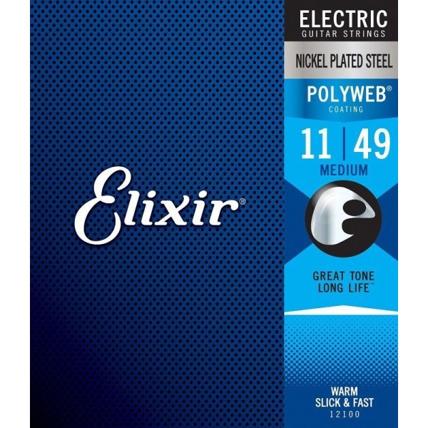 Струни для електрогітари Elixir El PW M