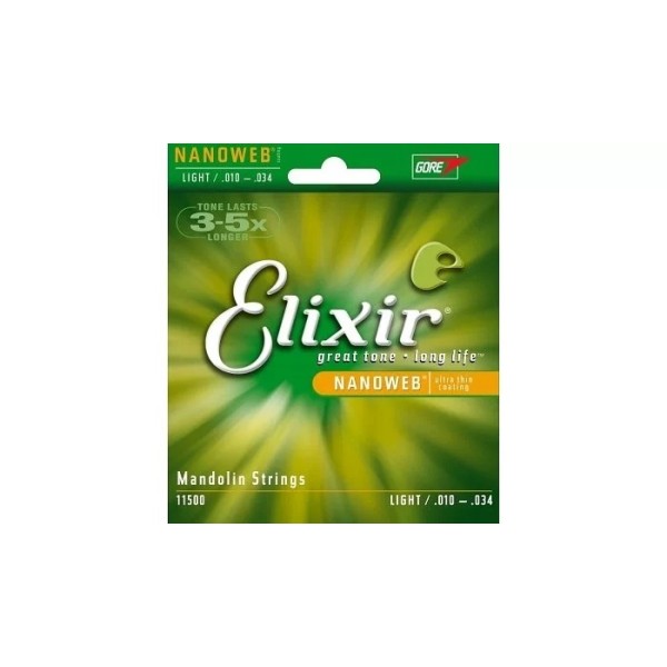 Струни для мандоліни Elixir Mand L 010