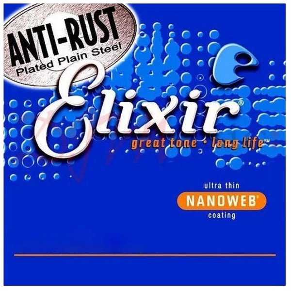 Струна для акустичної або електрогітари Elixir AC/EL PL 013