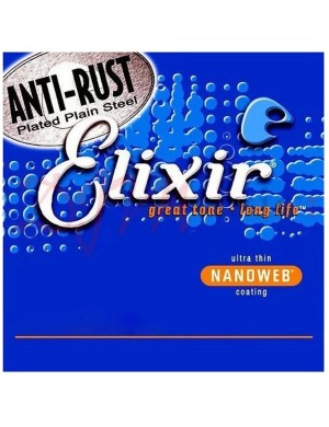 Струна для акустической или электрогитары Elixir AC/EL PL 014