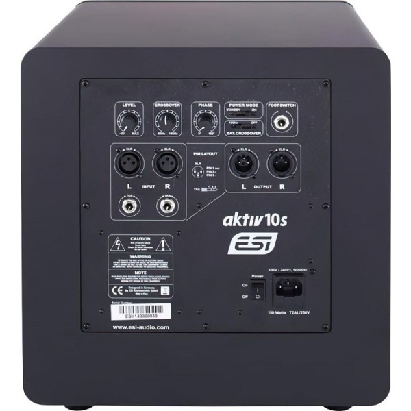 Активний сабвуфер ESI aktiv 10s Активний сабвуфер ESI aktiv 10s