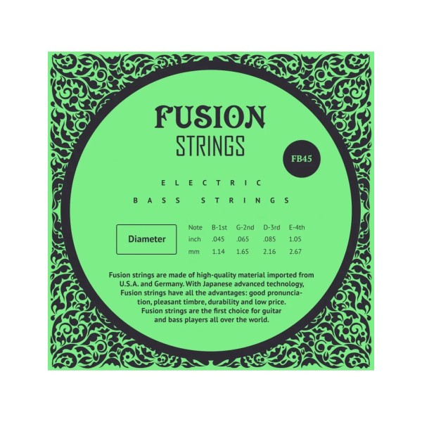 Струни для бас-гітари Fusion strings FB45