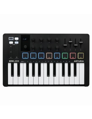 MIDI-клавиатура Arturia MiniLab 3 Black Edition