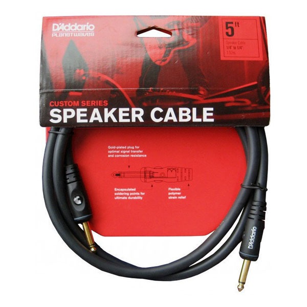 Акустичний кабель D'ADDARIO PW-S-05 Custom Series Speaker Cable (1.5m)
