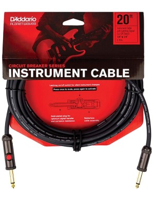 Инструментальный кабель PLANET WAVES PW-AGL-20 Curcuit Breaker Latching Switch 20ft Инструментальный кабель PLANET WAVES PW-AGL-20 Curcuit Breaker Latching Switch 20ft