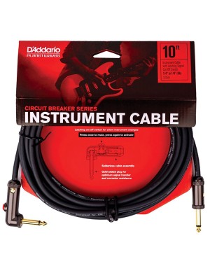 Инструментальный кабель PLANET WAVES PW-AGLRA-10 Curcuit Breaker Latching Switch 10ft Инструментальный кабель PLANET WAVES PW-AGLRA-10 Curcuit Breaker Latching Switch 10ft