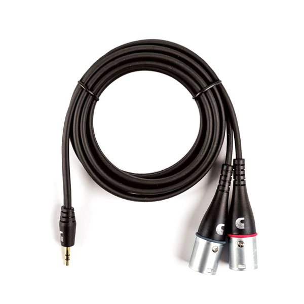 Міжблочний кабель PLANET WAVES PW-MPXLR-06 Custom Series 1/8 to Dual XLR Audio Cable Міжблочний кабель PLANET WAVES PW-MPXLR-06 Custom Series 1/8 to Dual XLR Audio Cable