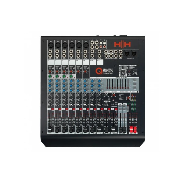 Аналоговий пульт мікшерний HH Electronics Q12FX