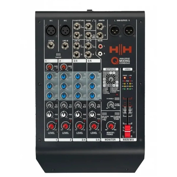 Мікшерний пульт HH Electronics Q6FX