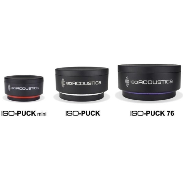Комплект антивібраційних підставок IsoAcoustics ISO-PUCK 76 (пара)