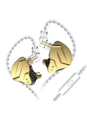 Вакуумные наушники KZ Audio ZSN PRO GOLD with mic