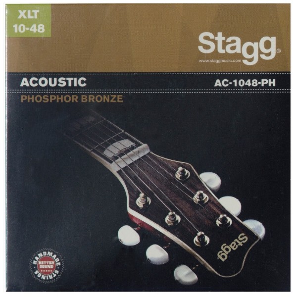 Струни для акустичної гітари STAGG AC-1048-PH