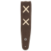 Ремінь для гітари DADDARIO 25VDG00 VINTAGE SUEDE GUITAR STRAP (BROWN)