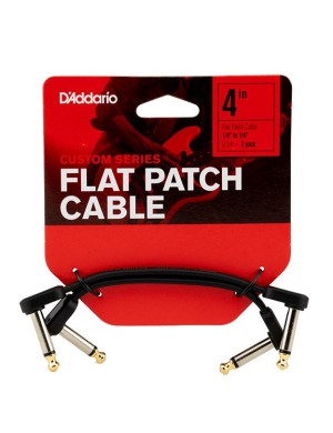 Інструментальний патч-кабель D'Addario PW-FPRR-204 Custom Series Flat Patch Cables (10 см)
