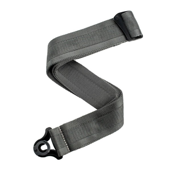 Ремінь для гітари DADDARIO 50BAL09 AUTO LOCK GUITAR STRAP (METAL GREY)