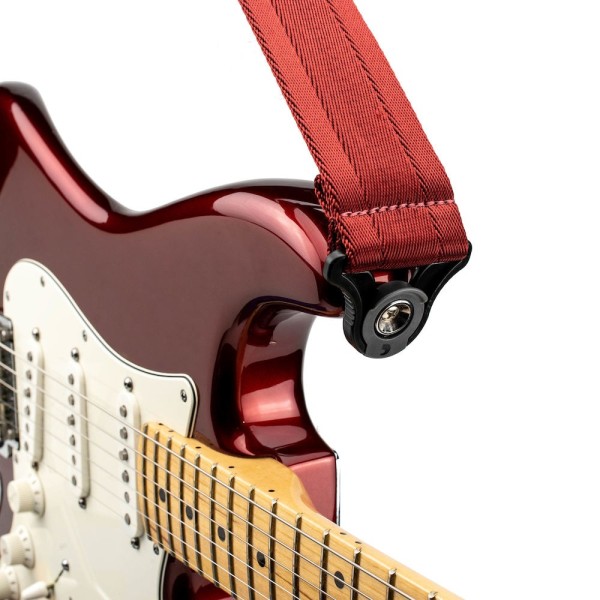 Ремінь для гітари DADDARIO 50BAL11 AUTO LOCK GUITAR STRAP (BLOOD RED)