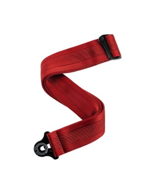 Ремінь для гітари DADDARIO 50BAL11 AUTO LOCK GUITAR STRAP (BLOOD RED)
