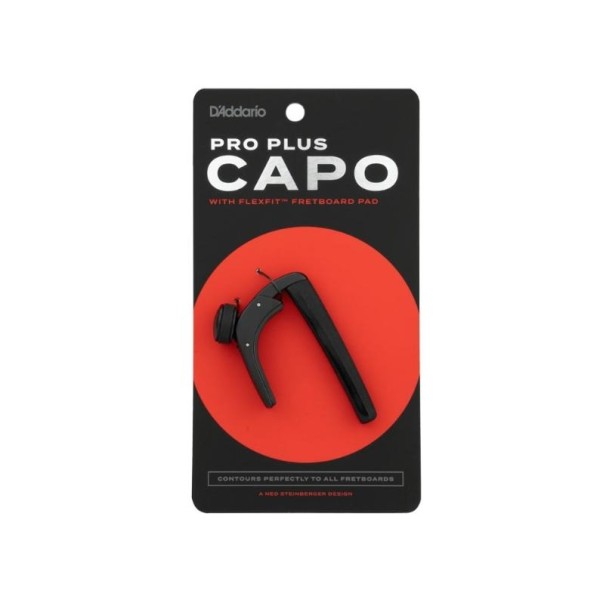 Каподастр D'Addario PW-CP-19 Pro Plus Capo (Black)