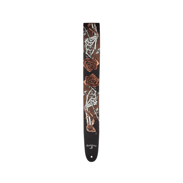 Гітарний ремінь DADDARIO 25LAL05 ALCHEMY LEATHER GUITAR STRAP - Cryptorosa