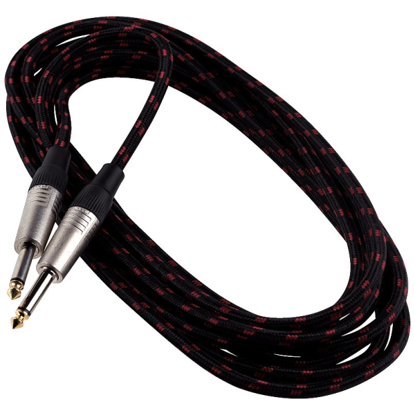Інструментальний кабель Rockcable RCL30203 TC C/Black Tweed (3 м)