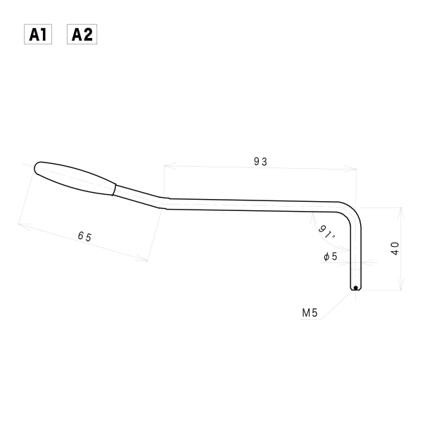 Ручка тремоло GOTOH A1 C