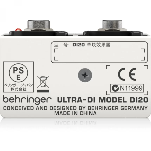 Директ-бокс Behringer DI20 Ultra-DI Директ-бокс Behringer DI20 Ultra-DI