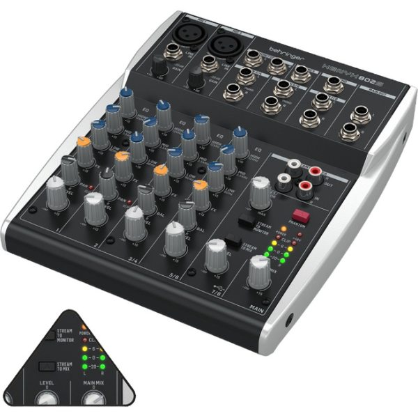 Аналоговий мікшер Behringer XENYX 802S