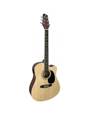 Электроакустическая гитара STAGG SA20DCE NAT
