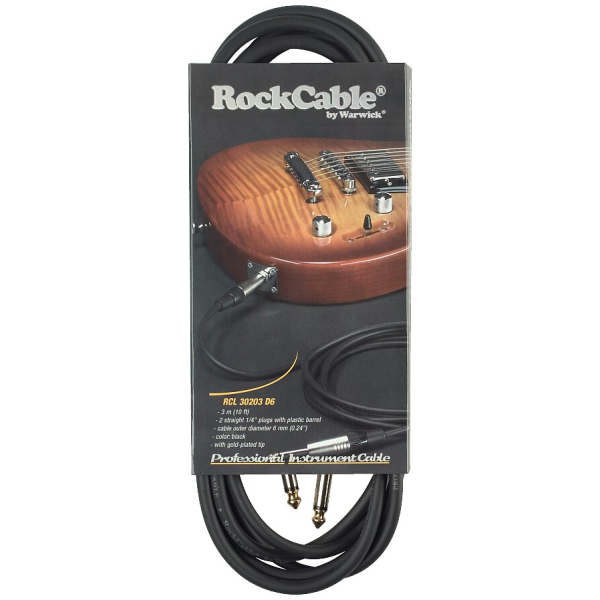 Інструментальний кабель ROCKCABLE RCL30203 D6