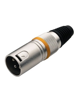 Разъем XLR канон папа ROCKCABLE RCL10000 M