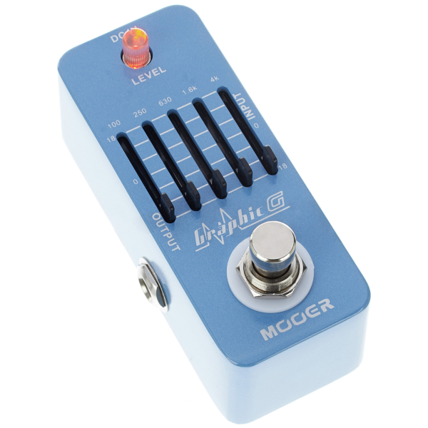 5-смуговий гітарний графічний еквалайзер MOOER GRAPHIC G